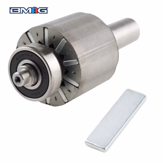 N45 Wind Turbine Tractor Sensor Arc Ferrule Super Strong Permanent Multipole Tile Shape NdFeB Magnet for Generator