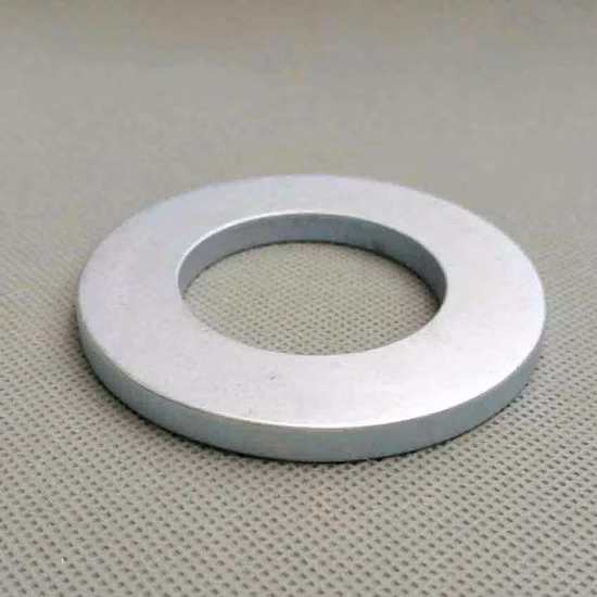 Large Round Strong Magnets Axially Magnetized Nicuni of Zinc Coated Rare Earth Magnets