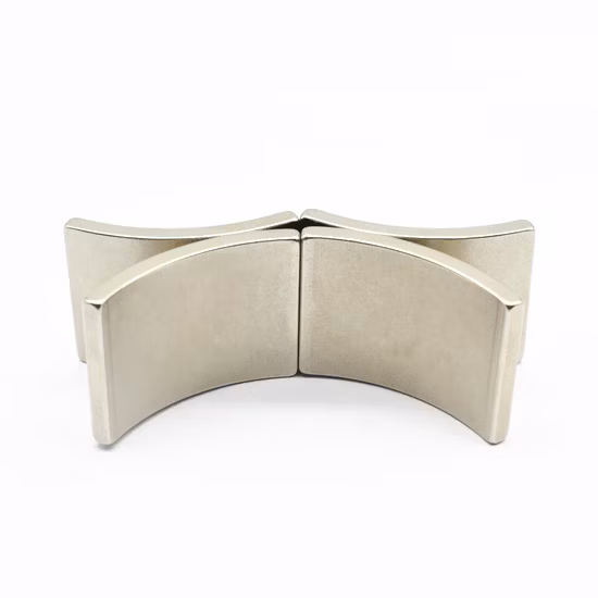 High Power Curved Magnets Low Rpm Neodymium Arc Magnets Neodimium Magnet for Hub Motor